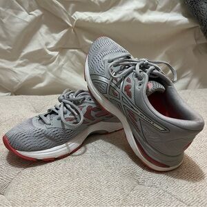 ASICS Women's Athletic Shoes in Gray and Pink